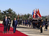 Lễ đón chính thức Chủ tịch nước Nguyễn Xuân Phúc tại thủ đô Seoul