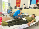 TP.Dĩ An: Gần 200 người tham gia hiến máu tình nguyện