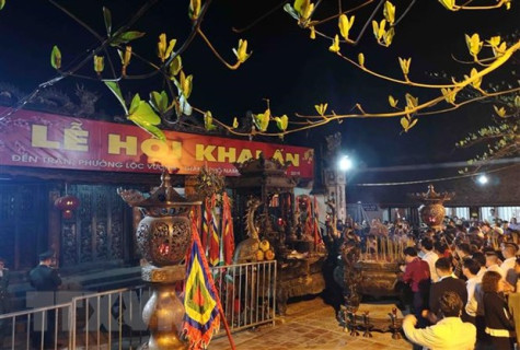 Xuân Quý Mão 2023, Lễ khai ấn đền Trần-Nam Định được tổ chức trở lại
