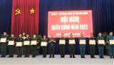 Đảng ủy - Bộ Chỉ huy Quân sự tỉnh tổ chức Hội nghị Quân chính năm 2022
