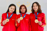 Đội tuyển xe đạp nữ Bình Dương đứng trước cơ hội vượt chỉ tiêu huy chương vàng