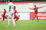 Myanmar nhận thẻ đỏ khi thua ngược Singapore