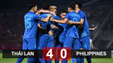 Chủ nhà Thái Lan thắng dễ Philippines 4-0