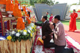Cầu siêu tưởng niệm các anh hùng liệt sỹ Liên quân chiến đấu Lào-Việt