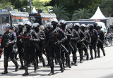 An ninh thắt chặt trước trận bán kết Indonesia gặp Việt Nam