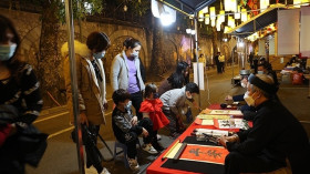 来河内古街体验 昔日春节习俗