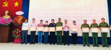 Huyện Bắc Tân Uyên: Tuyên dương các điển hình trong công tác bảo đảm an toàn giao thông, phòng cháy chữa cháy