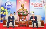 平阳省领导会见柬埔寨干丹省代表团
