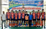Huyện Bàu Bàng: Bế mạc giải bóng chuyền mừng Đảng, mừng xuân mới 2023