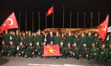 Tổng Tham mưu trưởng tiễn 76 quân nhân Việt Nam tới Thổ Nhĩ Kỳ