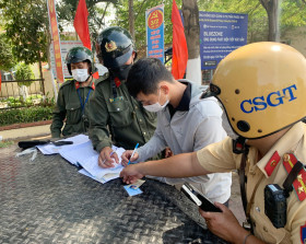 Bảo đảm trật tự an toàn giao thông trên đường ĐT741: Hiệu quả từ công tác phối hợp tuần tra xử lý vi phạm