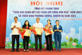 TP.Thuận An: Năm 2022 có 50 khu phố, ấp đạt danh hiệu văn hóa