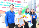 Thành đoàn Thuận An: Khởi công xây dựng Nhà Nhân ái