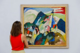 Kiệt tác của họa sỹ Kandinsky được bán với giá kỷ lục 45 triệu USD