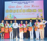 Liên hoan các câu lạc bộ dưỡng sinh - yoga xã An Sơn năm 2023: Tạo sân chơi bổ ích cho người cao tuổi
