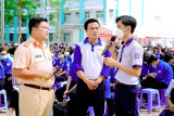 Information dissemination focused in constructing traffic safety culture among students