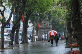 Hầu hết các khu vực có mưa, thủ đô Hà Nội nhiệt độ thấp nhất 17 độ