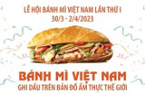 Bánh mỳ Việt Nam ghi dấu trên bản đồ ẩm thực thế giới