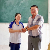 Student of Trinh Hoai Duc Senior High School in Binh Duong province topped the competence evaluation of Ho Chi Minh city University