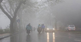 Cold spell weakens, relative humidity rises again