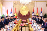 Chuyến thăm Lào của Chủ tịch nước giúp thúc đẩy quan hệ hữu nghị