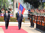 Lào đưa tin đậm nét về chuyến thăm của Chủ tịch nước Võ Văn Thưởng
