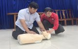 Hội Chữ thập đỏ tỉnh Bình Dương: Tập huấn sơ cấp cứu cho cán bộ, nhân viên Công ty cổ phần CIC39