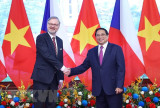 Thủ tướng Phạm Minh Chính hội đàm với Thủ tướng CH Séc Petr Fiala