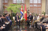 Việt Nam-Cuba thúc đẩy hợp tác kinh tế tương xứng quan hệ ngoại giao