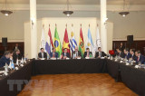 Chủ tịch Quốc hội Vương Đình Huệ hội đàm với lãnh đạo Nghị viện Mercosur