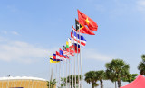 Lễ thượng cờ các đoàn tham dự SEA Games 32