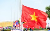 Quốc kỳ Việt Nam chính thức tung bay tại SEA Games 32