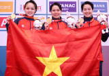 Karate liên tiếp mang HCV về cho đoàn Thể thao Việt Nam tại SEA Games 32