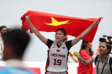 Đội tuyển bóng rổ nữ Việt Nam giành tấm huy chương vàng lịch sử tại SEA Games 32