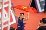 Đoàn Thể thao Việt Nam vươn lên dẫn đầu bảng xếp hạng SEA Games 32