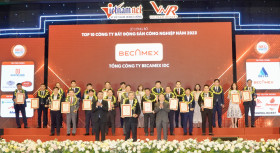 Becamex IDC lần thứ 3 liên tiếp đạt danh hiệu Công ty Bất động sản Công nghiệp uy tín nhất Việt Nam
