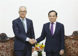 越南政府副总理陈流光会见澳大利亚政府东南亚问题特使摩尔
