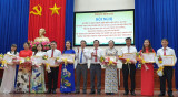 Ben Cat Town, Thuan An City hold three-year summary of Conclusion No. 01-KL/TW on promoting study and following Ho Chi Minh's thought, morality, and lifestyle