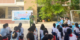 TP.Tân Uyên: Tuyên truyền pháp luật cho học sinh