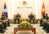 Tăng cường hợp tác giữa tổng cục hậu cần quân đội Việt Nam-Lào