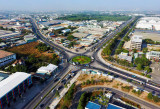 Tan Uyen City's development over half a term