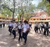 First day of entrance exam to public high school of 2023-2024 safe and favorable to candidates