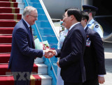 Thủ tướng Australia đến Hà Nội, bắt đầu thăm chính thức Việt Nam