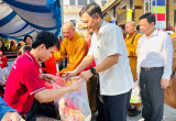 Giáo hội Phật giáo tỉnh Bình Dương: Nhiều hoạt động từ thiện dịp Lễ Phật đản
