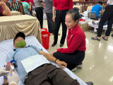 TP.Tân Uyên: 500 người tham gia hiến máu tình nguyện