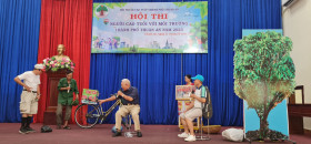 Fascinating with skits on beautiful behavior with environment