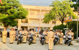 Cảnh sát giao thông tỉnh Bình Dương: Ra quân cao điểm bảo đảm trật tự an toàn giao thông