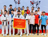 Giải vô địch Taekwondo Quốc gia 2023: Bình Dương giành hạng nhì chung cuộc