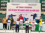 Giải vô địch Karate trẻ Quốc gia 2023: Bình Dương giành 5 huy chương vàng