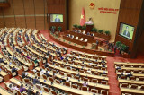 Hình ảnh phiên bế mạc Kỳ họp thứ 5, Quốc hội khóa XV tại Hà Nội